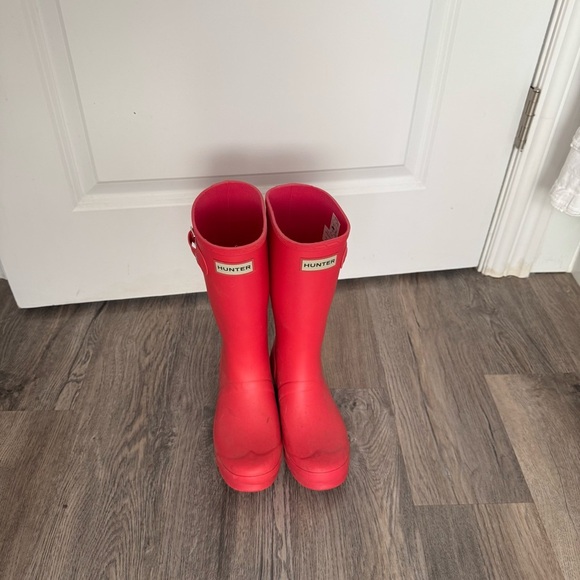 Girl’s Hunter Boots in Hyper Pink eu 34 - Picture 1 of 5